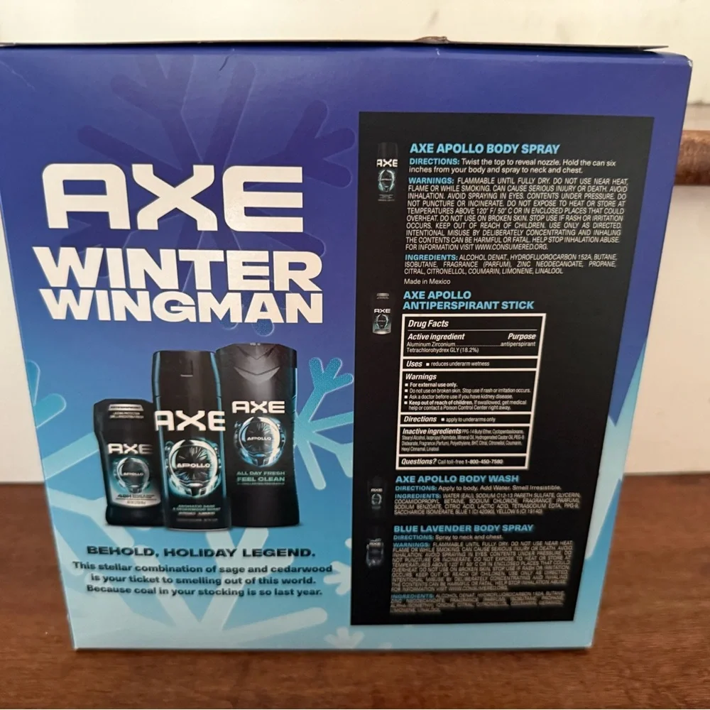 Axe experience freshness